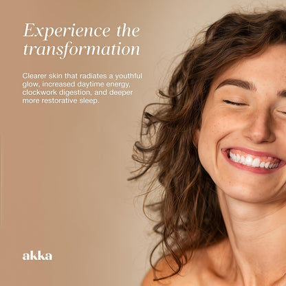 AKKA - Akkermansia Probiotic Liver Cleanse Detox & Repair - Liver Health Supplement for Energy, Digestion & Metabolism with Akkermansia Muciniphila (AKKA Superbiotics), Non-GMO, Gluten-Free, 60 Caps